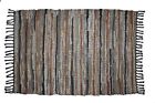 11837 Cotton Craft Leather Chindi Rug Feet Grey Multi 695640892438