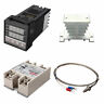 Rex-c100 191466412497 Unbranded Pid Temperature Controller Ssr Thermocouple Heat Sink