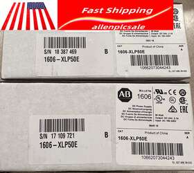 1606-xlp50e Allen-bradley New Factory Sealed Power Supply In Box