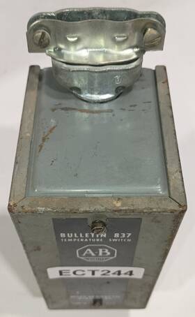 837aw11-lkcs Allen-bradley Bulletin 837 Temperature Control Switch N/c Spdt 140 290f 5a