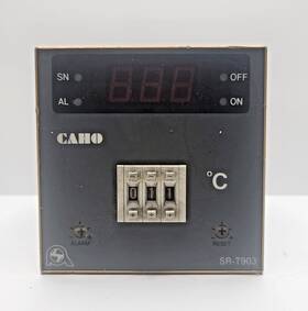 Sr-t903 Caho Industrial Temperature Controller Panel Meter Used