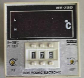 72dpdmnr08 Han Young Electronic Hy-72-d Temperature Controller