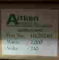 He20240 Aitken Heater 2000w 240v Pph Simple Type
