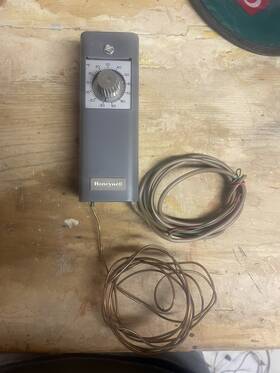 T675a1169 Honeywell Remote Bulb Temp Controller Spdt Pre-owned In Good Condition