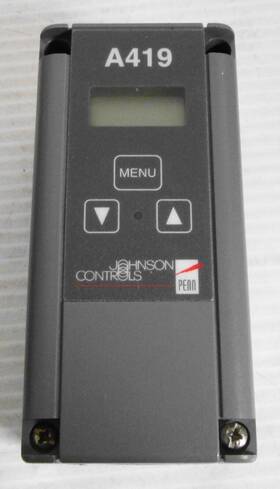 A419gbf-1 Johnson Controls Single Stage Temp Control 24vac Load 100va Max