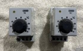 Te-1w0 Jumo Lot Of 2 Temperature Controllers Thermostats 0-150 C Dc24v Germany