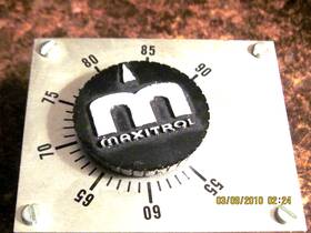 Td114a Maxitrol Remote Temperature Selector 55-90 Degrees F With Fast Shipping