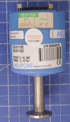 Cdld1112e Millipore / Pressure Gauge 0-10 Vdc Torr