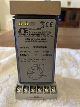 6132h-p-0 Omega 6132h-p-0/600c Temperature Control 6132h-p- 0/600c Excellent