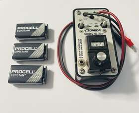 Cl-303 Omega #cl-303 Thermocouple Portable Simulator 3-9v Batteries Included