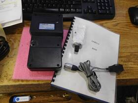 Fd10 Omega Engineering Model Portable Flow Meter With Case And Manual