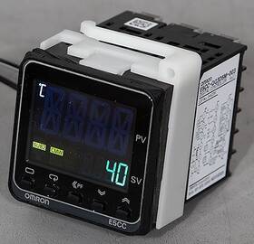 E5cc-qq3d5m-003 Omron Digital Process Temperature Controller 24 Vdc/vac Rs-485