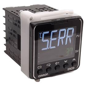 E5cd-qx2a6m-000 Omron Digital Temperature Controller 100-240vac 1/16din