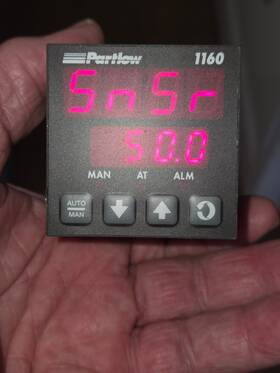 11602211 Partlow 1160 Digital Controller Module System Display Panel