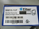 Rab10.1ut Siemens Titus Two Pipe Thermostat New In Factory Packaging Free