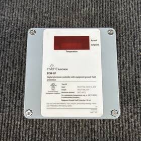 Raychem 715629007285 Nvent Ecw-gf Programmable Digital Electronic Controller Box