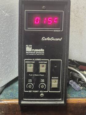 048066 Rtp Russells Technical Products Safeguard Temperature Limit Controller Fireright