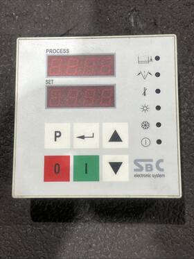 010900018 Sbc Electronic System Process Temperature Controller Used