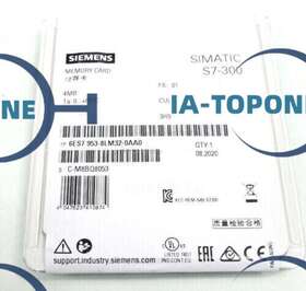 6es7953-8lm32-0aa0 Siemens 1pc New Simatic S7-300 Memory Card 4mb