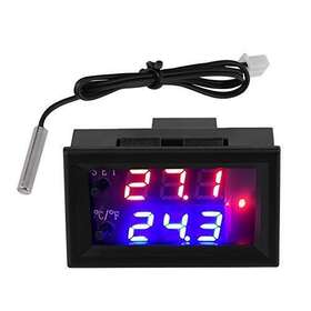 Sorand 707300891498 Digital Display Microcomputer Thermostat Dc12v Temperature Controller Switch Wit