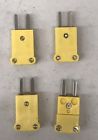 Tca-101-104 Tcar-1012 Tempco Lot Of Thermocouple Plug Miniature Yellow New