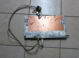 Cbh11-453 Tempco Cbh11 435 1500w 220v F0628 Steel Thermo Heater With Hubbell Hbl4570c