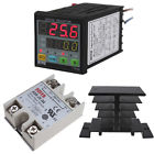 Thermostat Temperature Controller Agptek Digital Pid Ssr J S K E Thermocouple Heat Sink 848454036455