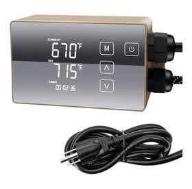 Hthc04g-us-pid Toolhome Digital Lcd Temperature Controller Operation Gloden 110v-us-pid
