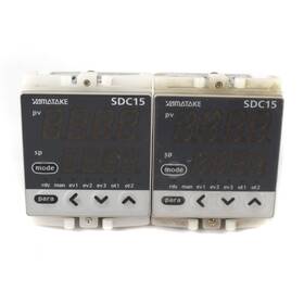 C15tr0ra0300 Yamatake Lot Of 2 Series Sdc15 Digital Temperature Controller