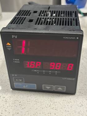 Ut450-02 Yokogawa Ut450 Programmable Digital Indicating Controller Working