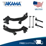 6 Pcs Control Arms Stab Bar Links+ Outer Tie Rod Ends For 07-11 Crv Usa. Fixed Price $999.00.