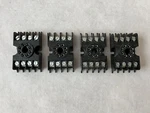 Lot Of 4 - Rdi Reed SM8 Series Relay Socket Bases. Fixed Price $17.97.
