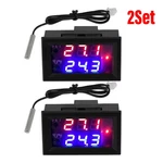 Digital Led Microcomputer Thermostat Controller Switch Temperature Sensor 12V 2X. Fixed Price $17.23.