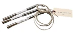 Qty 8" Heatron LJ8AX47C 120V 250W Unmp Electric Heater Cartridge, 14" Leads. Fixed Price $42.99.