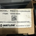 Watlow PM3C1CJ-AAAAAAA Ez-zone Temperature Controller 100-240V-AC. Fixed Price $175.00.