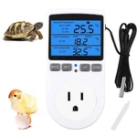 Backlit Digital Temperature Controller, Lcd Screen Heating Cooling Thermostat.... Fixed Price $25.11.
