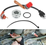 For John Deere Engine Coolant Heater Kit Block RE227949. Fixed Price $109.99.