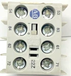 Allen Bradley 100-KFA22Z Auxiliary Contactor, Used (m). Fixed Price $24.99.
