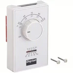 Dayton 4PU48C Line Voltage Mechanical Thermostat, Heat Only, 50 90F, Exposed. Fixed Price $46.69.
