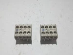 Lot Of Allen Bradley 100-KFA22Z Auxiliary Contact Block (H1C). Fixed Price $20.00.