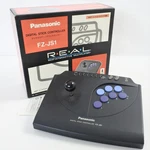 Panasonic 3DO Digital Stick Controller Boxed FZ-JS1 Fighting Tested Japan 9101. Fixed Price $210.00.