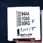Watlow Limit 94, 94AA1DA000RG, Temperature Controller 94AA-1DA0-00RG New. Fixed Price $399.00.