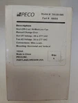 Peco TA155-046 Fan Coil Thermostat New, Open Box. Fixed Price $75.00.