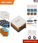 High-efficiency 12V Cooling Fan & Peltier Plate 3 Set Thermoelectric Cooler. Fixed Price $23.99.