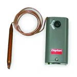 Dayton 2NNR5 Line Voltage Mechanical Thermostat, Cool Only, -30 90F, Exposed. Fixed Price $63.95.