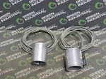 New Pair Of Watlow STB1J2A1-A72 Band Heaters 240V 300W 2" Tall 1.5" Dia. Fixed Price $100.00.