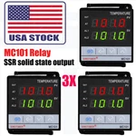 3PC Digital Pid Temperature Controller Thermostat Thermal Thermocouple (MC101). Fixed Price $58.89.