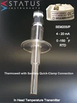 Status Instruments SEM205/P 4 To Ma O/p Head Temperature Transmitter 316L. Fixed Price $100.00.