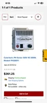Caloritech Panel Heater 120V, 200W, PH20011. Fixed Price $185.99.