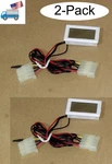 2PACK: New Digital Lcd Fahrenheit Display Thermometer 4PIN Pc Temperature Sensor. Fixed Price $11.99.